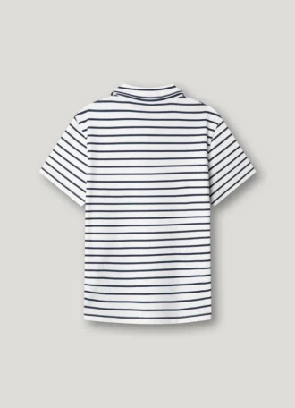 Polo a righe dalla vestibilità regolare