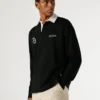 Polo da rugby con logo stampato