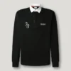 Polo da rugby con logo stampato