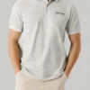Polo in piqué con logo stampato Polo in piqué con logo stampato