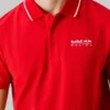 Polo in piqué con logo stampato Polo in piqué con logo stampato