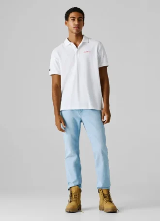 Polo in piqué dalla vestibilità comoda