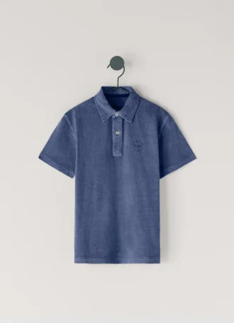 Polo Regular Fit tinta in capo