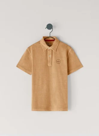 Polo Regular Fit tinta in capo