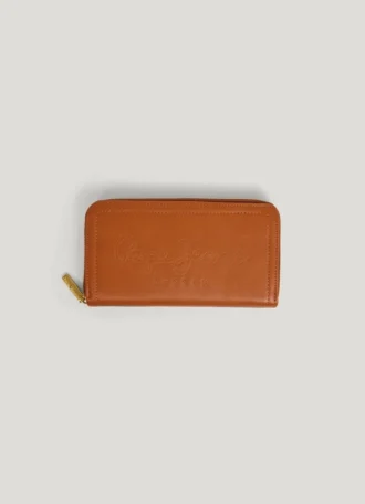 Portafoglio con chiusura a zip