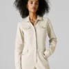 Salopette corta in twill Salopette corta in twill