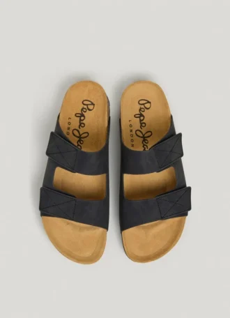 Sandali con doppia chiusura in velcro