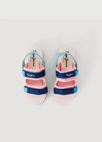 Sandali Trek con chiusura in velcro