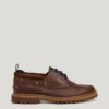 Scarpe da barca in pelle