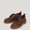 Scarpe da barca in pelle