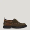 Scarpe da barca in pelle scamosciata