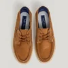 Scarpe da barca in pelle scamosciata