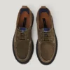 Scarpe da barca in pelle scamosciata