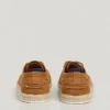 Scarpe da barca in pelle scamosciata