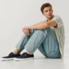 Scarpe da barca in tela