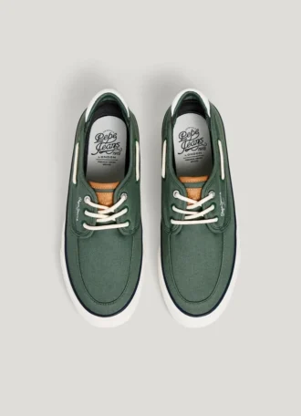 Scarpe da barca in tela