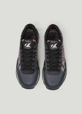 Scarpe da corsa con stampa animalier – Brit