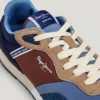 Scarpe da ginnastica in pelle con dettagli in pelle scamosciata – Londra