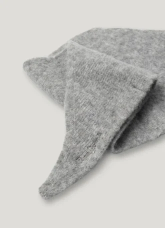 Sciarpa in maglia a triangoli