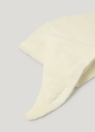 Sciarpa in maglia a triangoli
