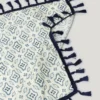 Sciarpa in twill con nappine Sciarpa in twill con nappine