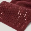 Set cappello e sciarpa con paillettes Set cappello e sciarpa con paillettes