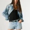 Shorts in denim dalla vestibilità regolare Shorts in denim dalla vestibilità regolare