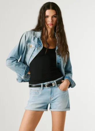 Shorts in denim dalla vestibilità regolare