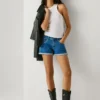 Shorts in denim dalla vestibilità regolare