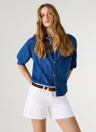 Shorts in denim dalla vestibilità regolare