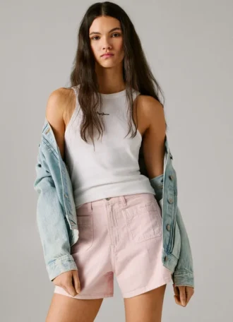 Shorts in denim dalla vestibilità regolare