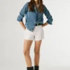 Shorts in denim dalla vestibilità regolare Shorts in denim dalla vestibilità regolare
