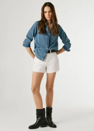 Shorts in denim dalla vestibilità regolare