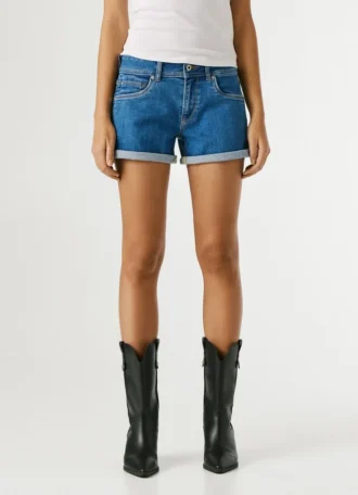 Shorts in denim dalla vestibilità regolare