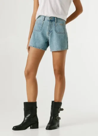 Shorts in denim dalla vestibilità regolare