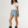 Shorts in denim dalla vestibilità regolare