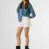 Shorts in denim dalla vestibilità regolare Shorts in denim dalla vestibilità regolare