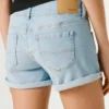 Shorts in denim dalla vestibilità regolare Shorts in denim dalla vestibilità regolare