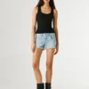 Shorts in denim dalla vestibilità regolare Shorts in denim dalla vestibilità regolare