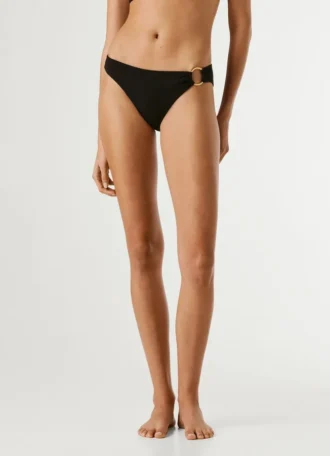 Slip bikini a costine