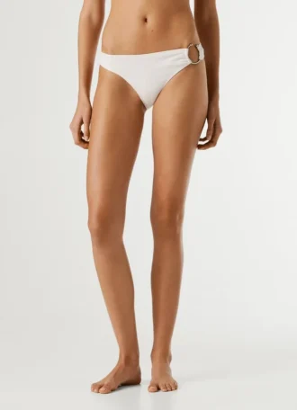 Slip bikini a costine