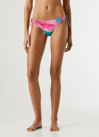 Slip bikini a fiori