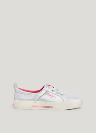 Sneakers classiche a righe metallizzate – Kenton