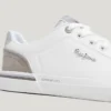 Sneakers classiche con dettagli in pelle scamosciata Sneakers classiche con dettagli in pelle scamosciata