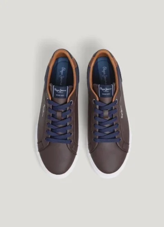 Sneakers classiche con dettagli in pelle scamosciata – Kenton