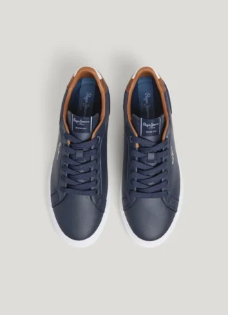 Sneakers classiche con dettagli in pelle scamosciata – Kenton