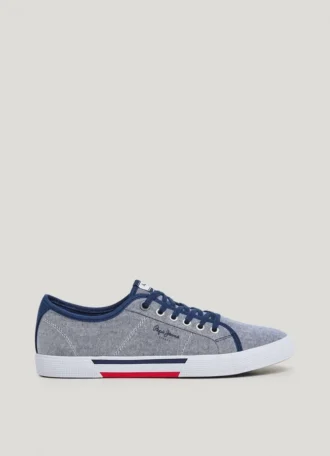 Sneakers classiche in chambray – Brady