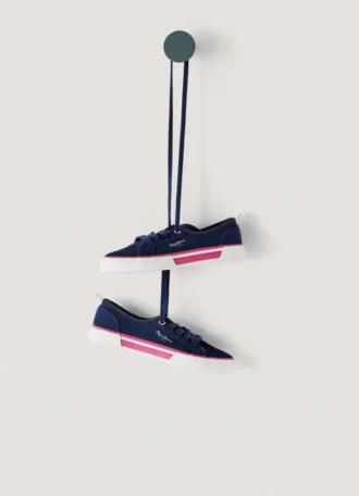Sneakers classiche in twill