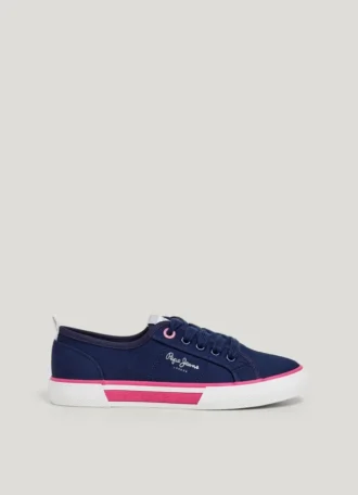 Sneakers classiche in twill