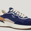 Sneakers con dettagli in pelle scamosciata Sneakers con dettagli in pelle scamosciata